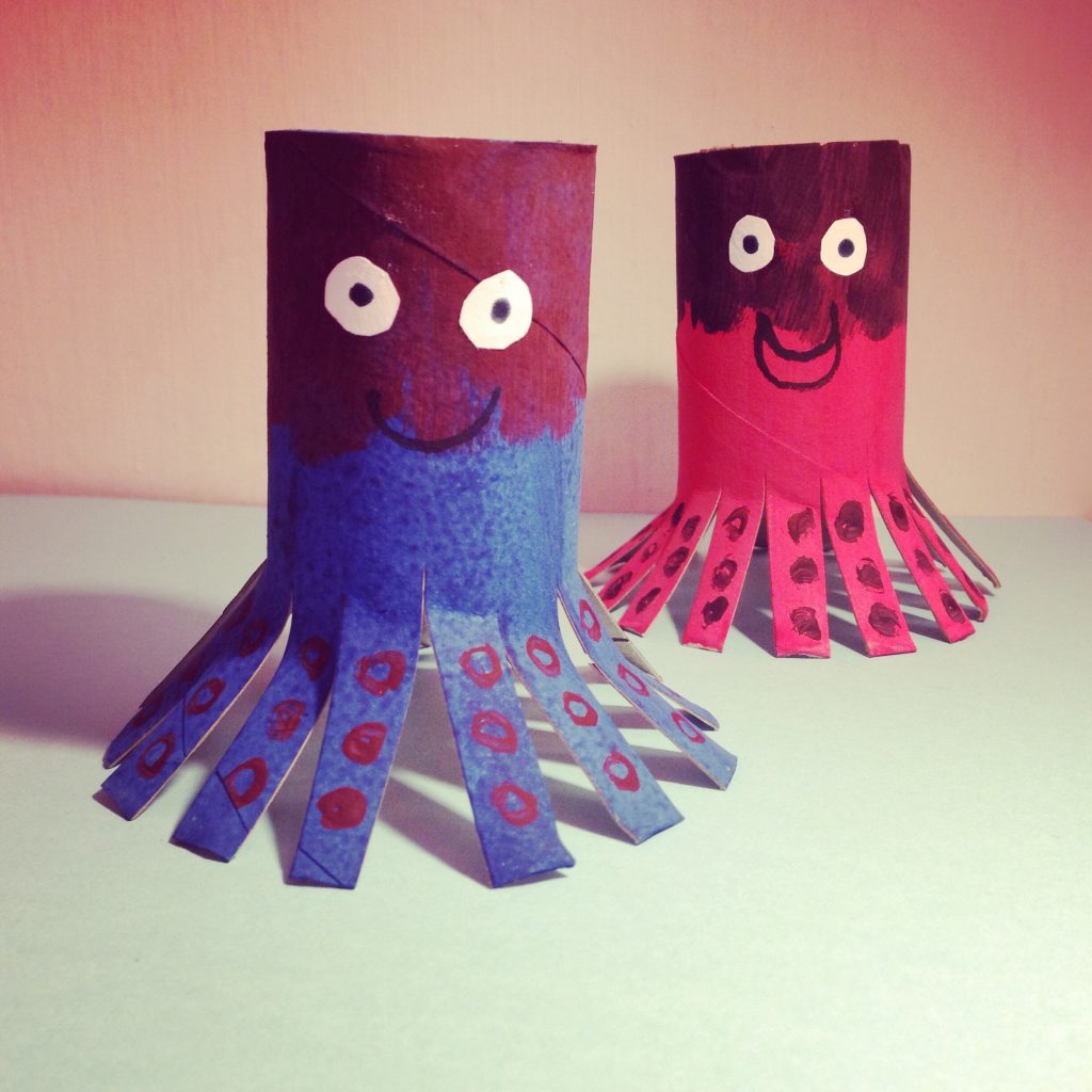 Silly Octopi - Recycling Craft